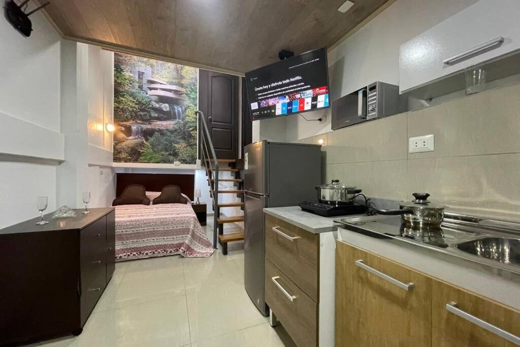 4B Mini-Departamento Nuevo En Centro De Miraflores 利马 外观 照片